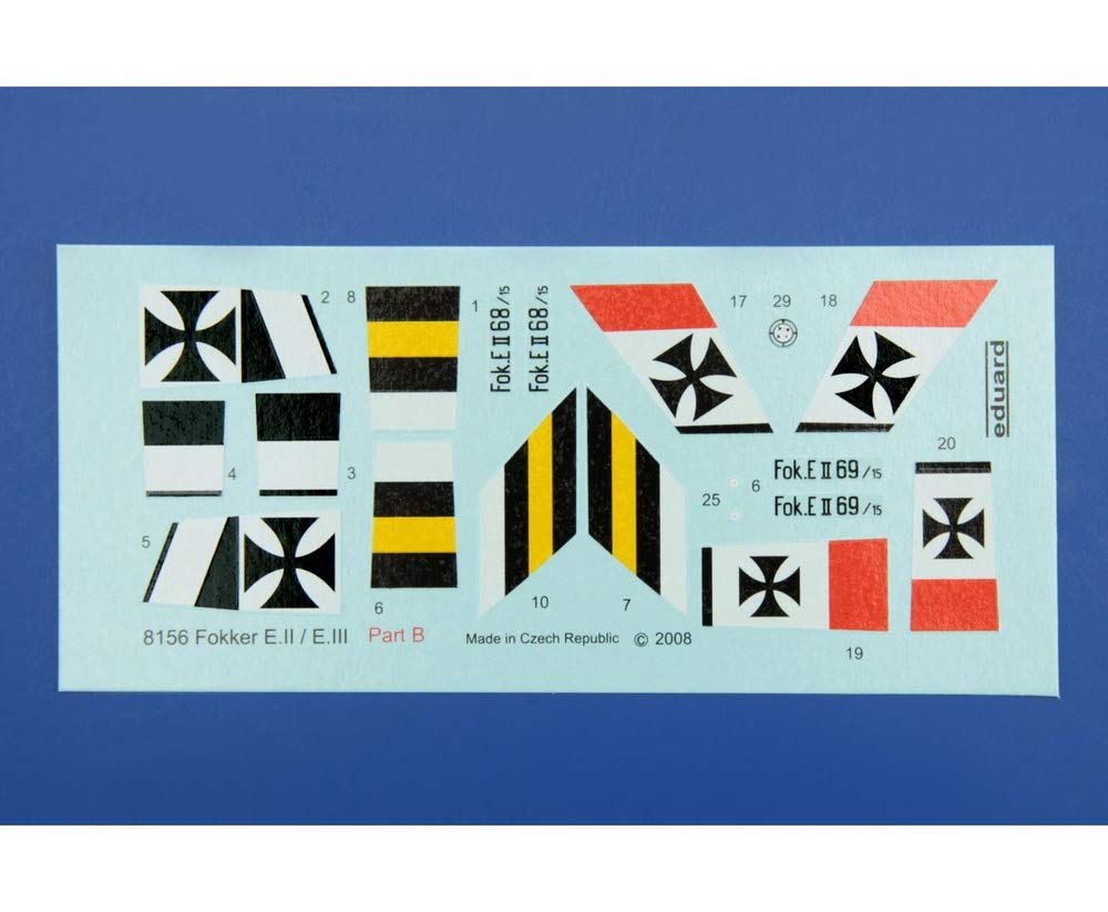 Eduard 1/48 Profipack Fokker E.III Пластиковая модель