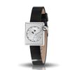 Авторизованный дистрибьютор Lip Watch Lip671171 Mach 2000 Mini Square Silver Black Leather [LIP] Женские