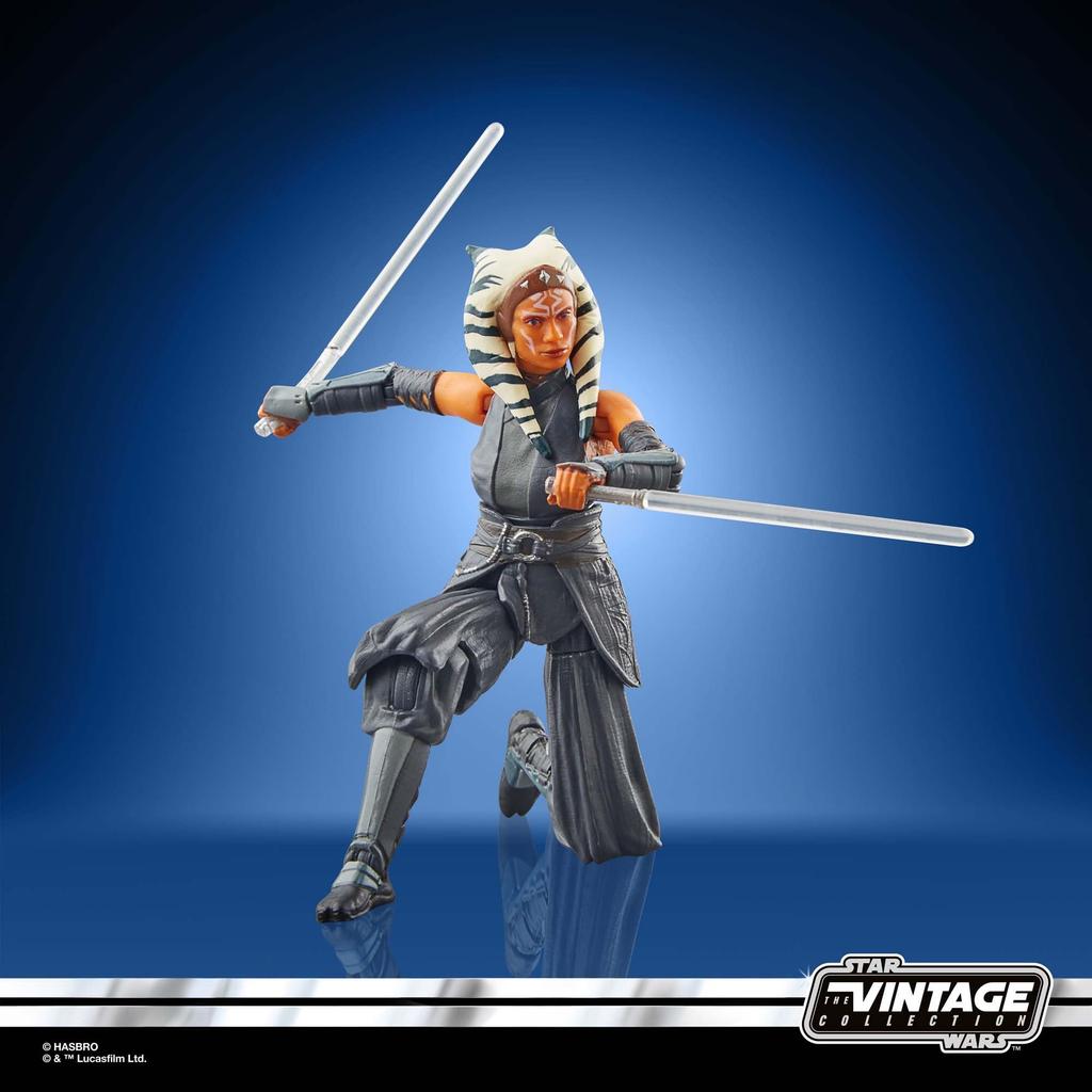 STAR WARS Vintage Collection Ahsoka Tano 3.75-inch Collectible Action Figure (Ages 4 and Up) F7347