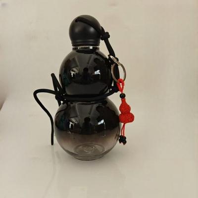 Новая китайская ретро-фляга в форме тыквы 800 мл, прочная винная бутылка из ПК, большой емкости, чайник для воды, для спортзала