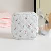 Mini Women Cosmetic Bag Cute Floral Small Makeup Bags Toiletry Organizer Female Coin Card Storage Purse Make Up Case Bag