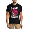 Graphic Men's T-Shirt Geek Gamer - Vintage Shirt - Gaming Apparel
