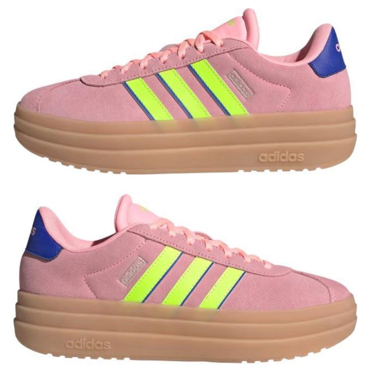 adidas Женские Vl Court Bold 'Pink Spark Lucid Lemon' Женские IH8089
