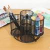 Rotating Desk Pen Holder Multi-function Office Storage Box Custom Logo Stationery Storage Bulk
