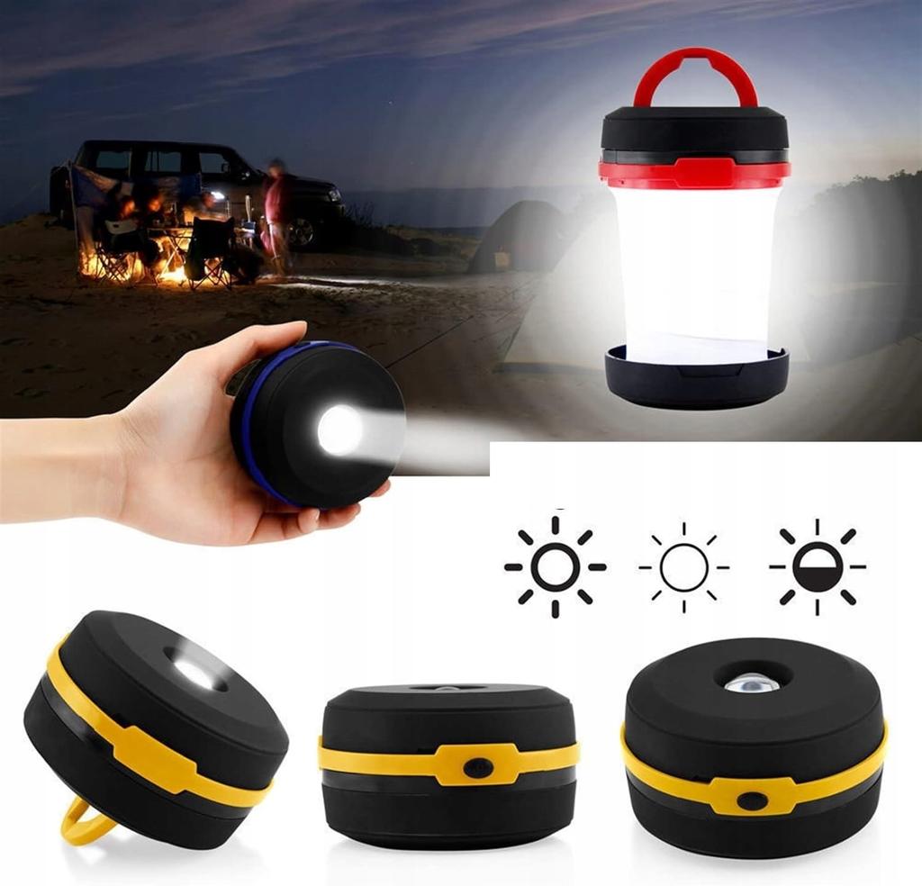 Battery-Operated Led Fishing Lamp Camping Search Lamp