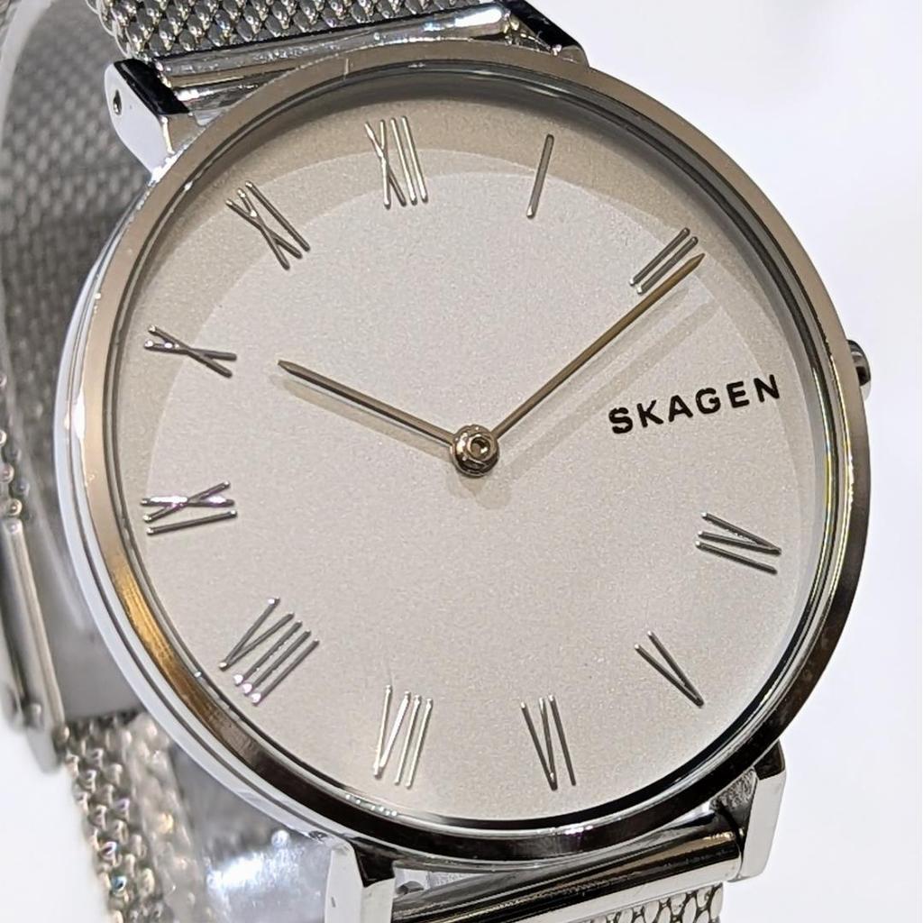 Б/У SKAGEN HALD Заменена батарея Женские Хорошее состояние Серебристый