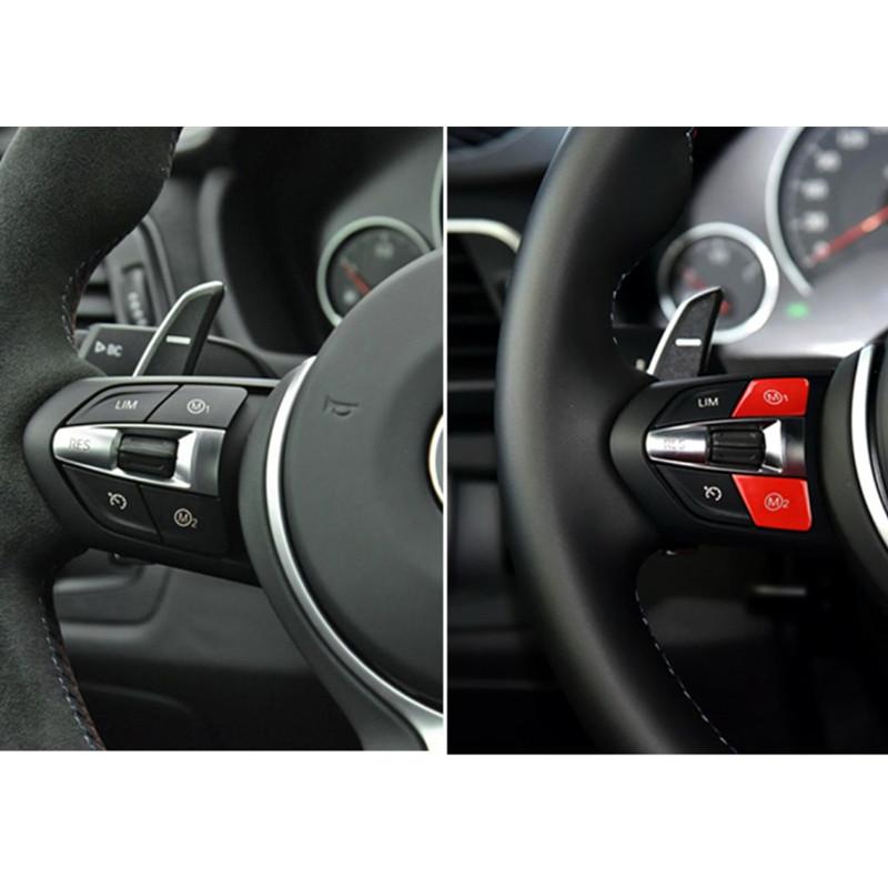 Автомобильный руль M1 M2, кнопка запуска двигателя для BMW M3 M4 M5 M6 X5M X6M F10 F15 F16 F30 F34 F36 M