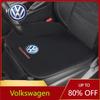 Wer5Для VW Подушка на сиденье автомобиля Нескользящий чехол Ледяной шелк Бархат Плюш Для VW Volkswagen Golf Polo Passat Touran Jetta Аксессуар