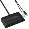 Адаптер для геймпада - Nintendo - GameCube - 4 порта - Совместим с Wii U - USB Черный