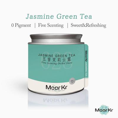 Зеленый чай с жасмином | № 628 Five Scenting Cloud Manna Brand MoorKr Handmade Flower Tea Натуральный ароматизированный китайский чай Ча Китайский освежающий
