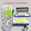 Чехол для переноски, совместимый с моделью Nintendo Switch OLED, легкий водонепроницаемый защитный чехол для хранения, аксессуары с 10 игровыми картриджами