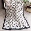 Soft Cotton Linen Printed Large Scarf Women'S Spring Autumn Winter Neck Warmer Skin-Friendly Versatile Stylish Shawl