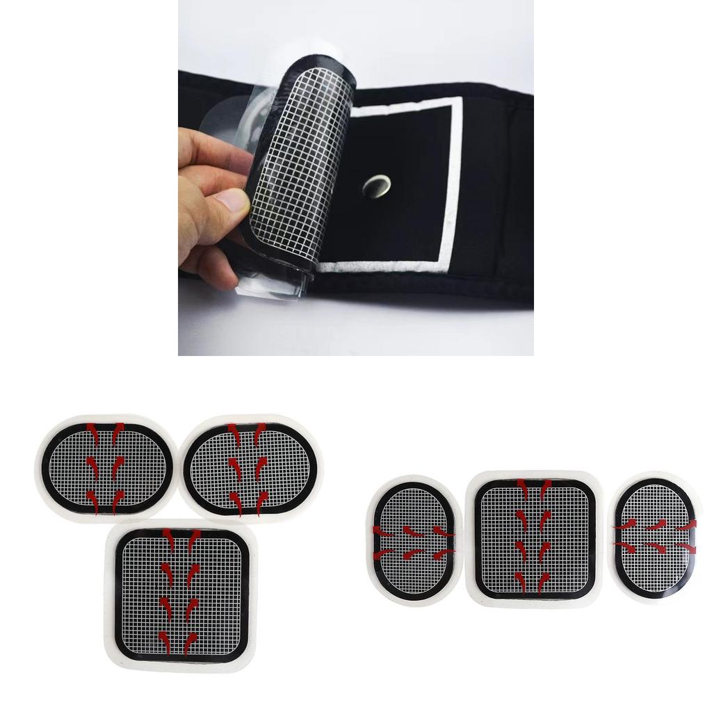 Fitness Gel Patches Set For Abdominal Muscle Training And Massage