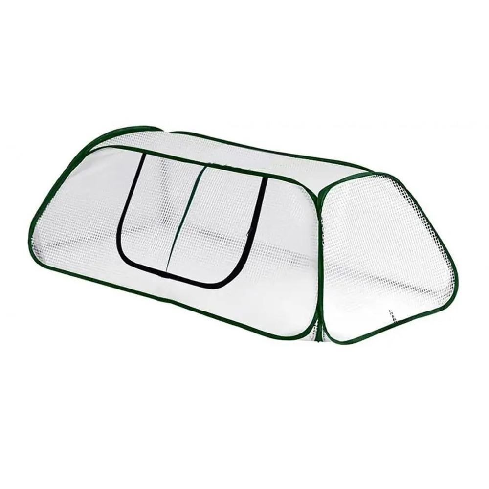 Insulated Plant Cover Pop Up Plant Netting Clear PVC Plant Protector Cage Vegetable Beds