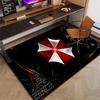 Umbrella Corp Polyester Carpet, Soft Indoor Mat for Office Chair, Living Room, Computer Desk - Decorative Home Office Rug Design