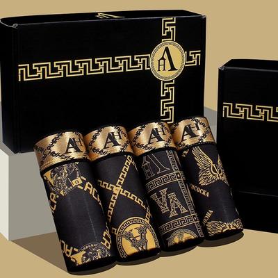 Мужские боксеры-трусы Ice Silk Breathable премиум-класса – летняя коллекция, подарочная коробка