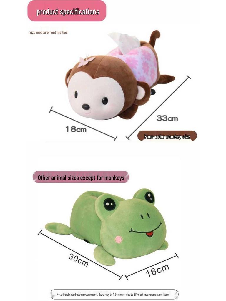 Милый мультяшный автомобильный подвесной подлокотник-коробка для салфеток - Креативное украшение интерьера