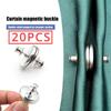 1-20PCS Curtain Magnetic Button Nail Free Detachable Window Curtain Close Magnet Buckle Drape Holders Magnetic Tiebacks