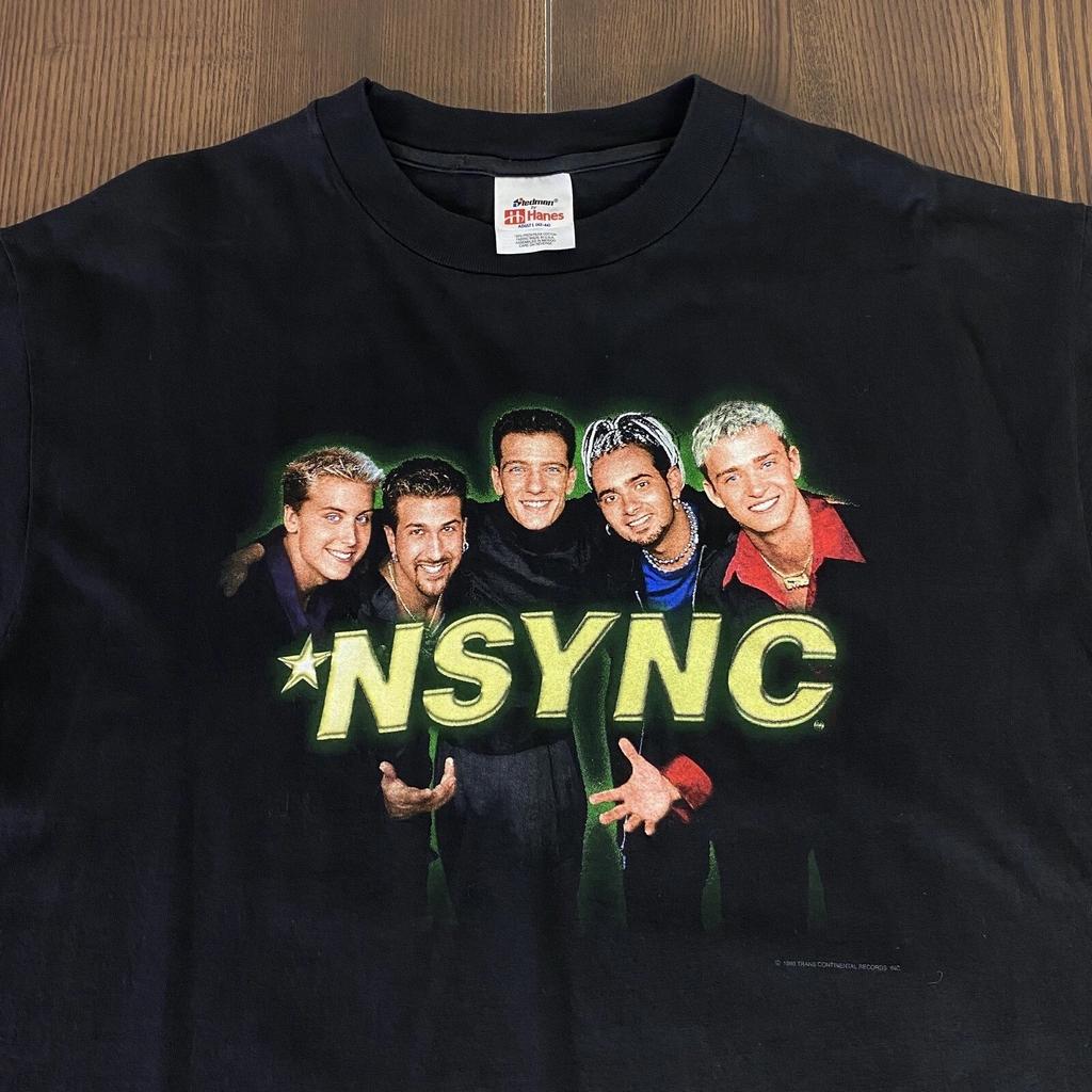 Nsync Vintage 90s Boy Band Timberlake T Shirt Mens Womens Large 1999 Tour Album