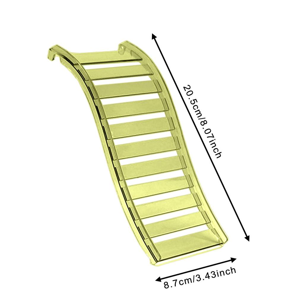 Лестница для хомяка, декор для среды обитания, домик-аксессуар, противоскользящая, устойчивая, для декора клетки и аксессуаров, игрушка для лазания для мелких животных