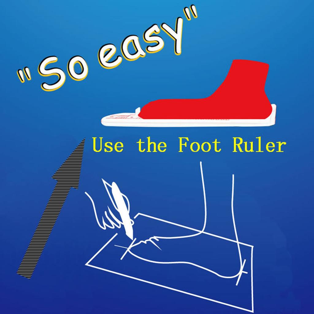 Прибор для измерения размера обуви для младенцев, детей, мужчин и женщин. Измеритель длины стопы. Линейка для измерения размера обуви. Точная таблица измерений.