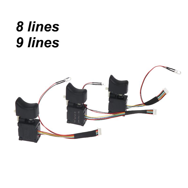Electric Drill Speed Control Switch 1Pcs Brushless Heavy Duty Push Button Trigger for Industrial Power Tool Maintenance