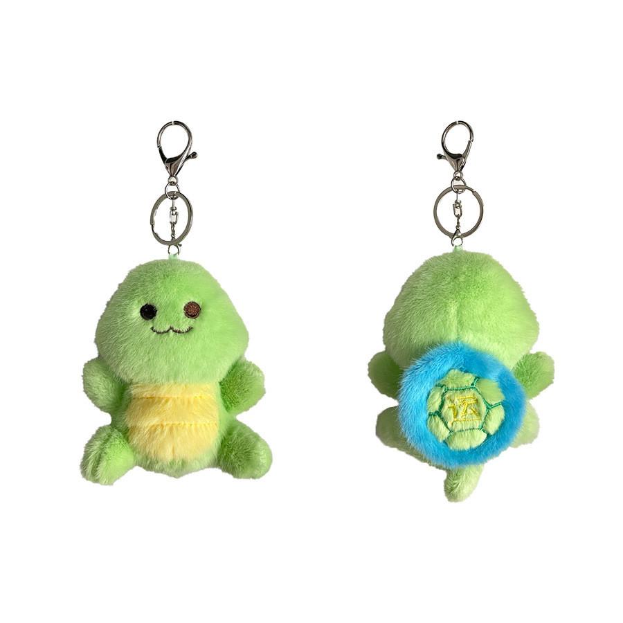 Turtle Whimsical Rotating Plush Keychain Delightful Stress Relief Toy For Children