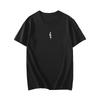 New Style Lightning Print Round Neck 100_ Cotton Comfortable Men's Sport T-shirt Summer Breathable Outdoor Casual Short Sleeves