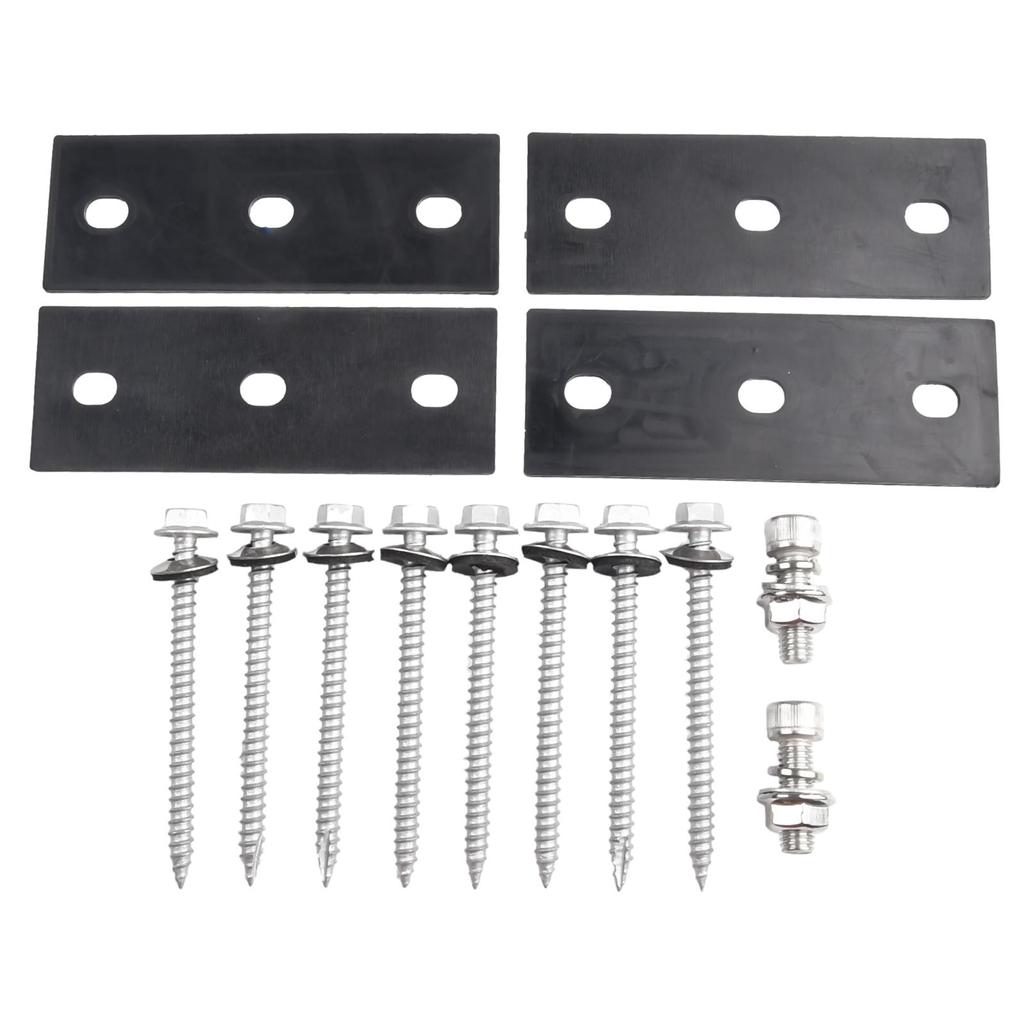 Регулируемые короткие кронштейны для крепления на плоской крыше, держатель для солнечных батарей