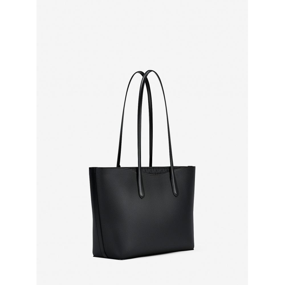 Michael Kors Сумка-тоут Arden с верхней молнией, большая, 35s6s4xt3l1, Черная