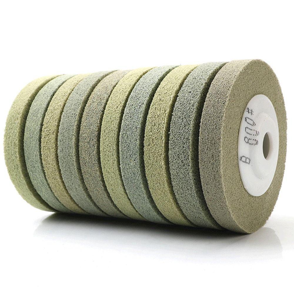 Вращающийся инструмент для стекла, полировальный круг из нейлонового волокна, полировка камня, шлифовальная подушечка, шлифовальный диск