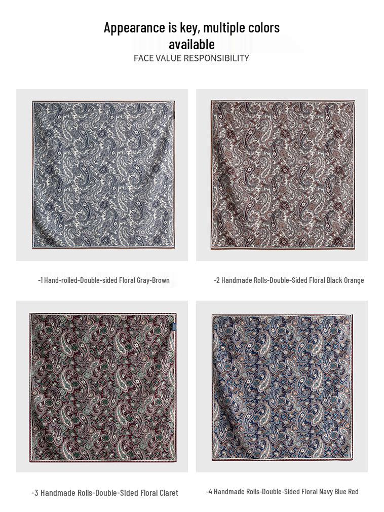 2025 Autumn Women's Decorative Square Scarf – Elegant Self-Use Gift, Neck Warmer, Sun Protection, Exquisite Temperament.