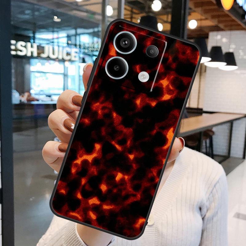 Чехол с узором "Черепаховый панцирь" для Xiaomi Redmi Note 14 Pro 10 11 12 13 15 Pro Plus Redmi 15 10C 12C 13C 14C 15C