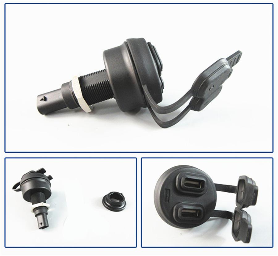 Мотоциклетное 2 USB гнездо для BMW K1300S/GT G310GS F900XR F850GS F750GS F650GS