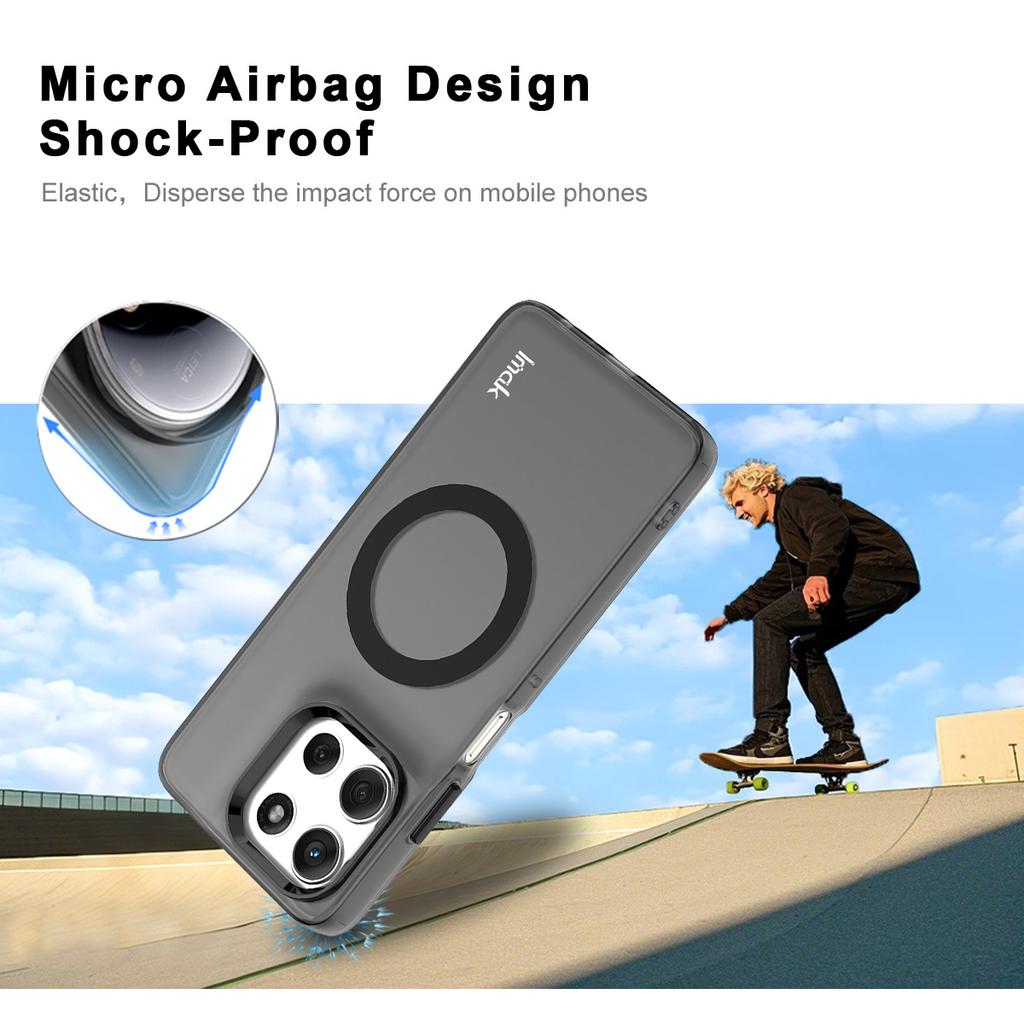 For Moto G56 5G Phone Case IMAK Chocolate Magnetic Case