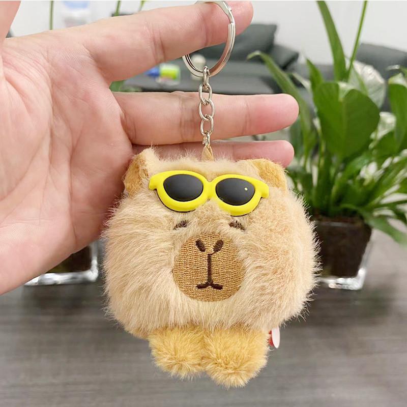 Cartoon Plush Cute Panda Doll Keychain Soft Stuffed Toy Perfect For Gift Kids