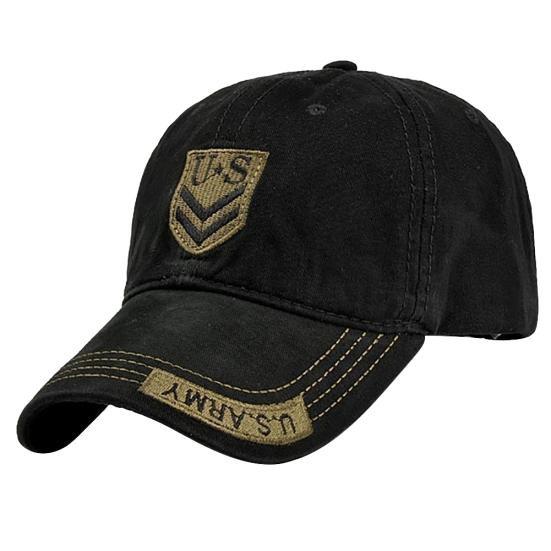 Fashion US Letters Men Outdoor Casual Sun Hat Adjustable Cotton Baseball Cap