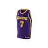 NBA Team Print Loose Comfortable Jersey Tank, Lakers Edition, Anthony No. 7 Men Tops Purple CV9481-514