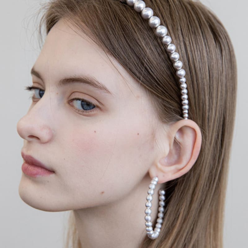 Жан Поль Кларисс Эшель Металлический шар Повязка для волос JP-22-120HB