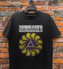 Soundgarden Bad Motorfinger Неоново-желтая Унисекс Черная Хлопковая Футболка