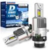 SUPAREE D2r LED Headlight, Compatible with Vehicle Inspection, Pon Mount, HID To LED Shades,