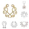 Nickel-free Fake Piercing Faux Nipple Fake Nipple Ring Body Jewelry Non-Piercing Non Piercing
