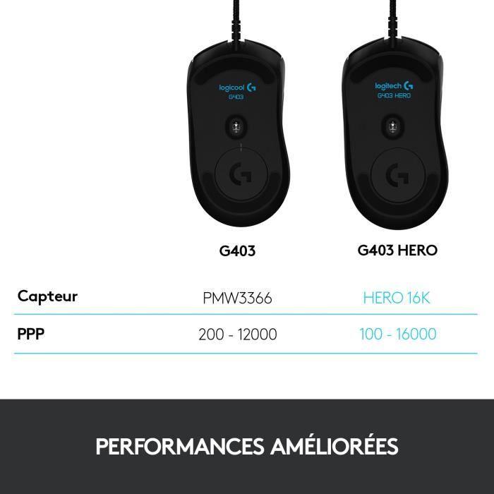 LOGITECH G - Игровая мышь G403 HERO