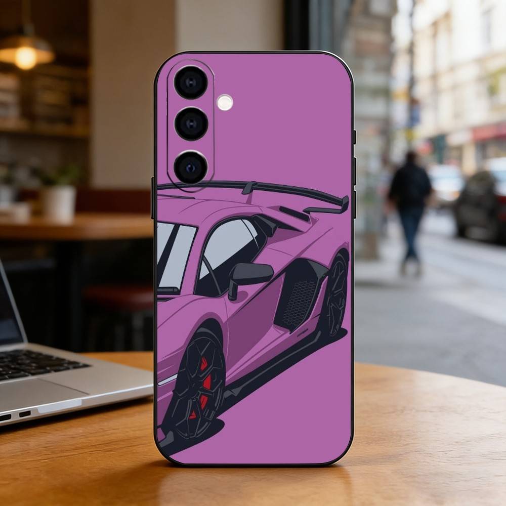 Чехол для телефона JDM Tokyo Drift Спортивный автомобиль Мужской Для Samsung Galaxy A73,A72,A71,A70,A53,A52,A51,Мягкий Силиконовый Черный Чехол