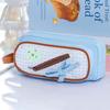 Embroidery Korean Fruit Pencil Case Fruit Cherry Cake Print Pencil Pouch Y2K Sweet Pen Bag  Office