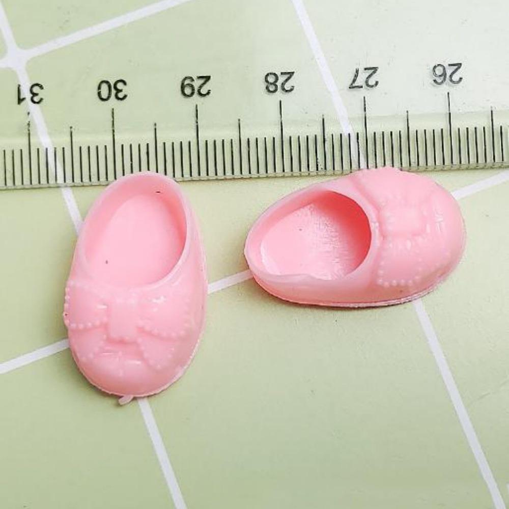 1 pairs PVC Doll Shoes Boots Cute General-Purpose Doll Body Shoes Mini Shoes for 17cm Dolls
