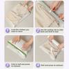 2pcs Vacuum Storage Bags, Hand-Rolled Travel Vacuum Storage Bags For Towels, Socks, Clothes, More , No Pump Needed