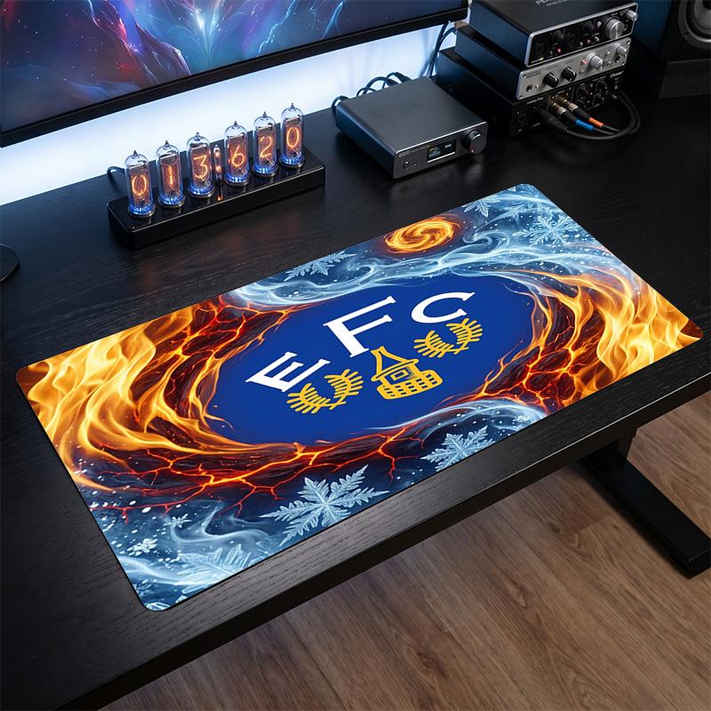 Игровой коврик для мыши Everton Football Print, большой, противоскользящий, расширенный, для офиса, дома