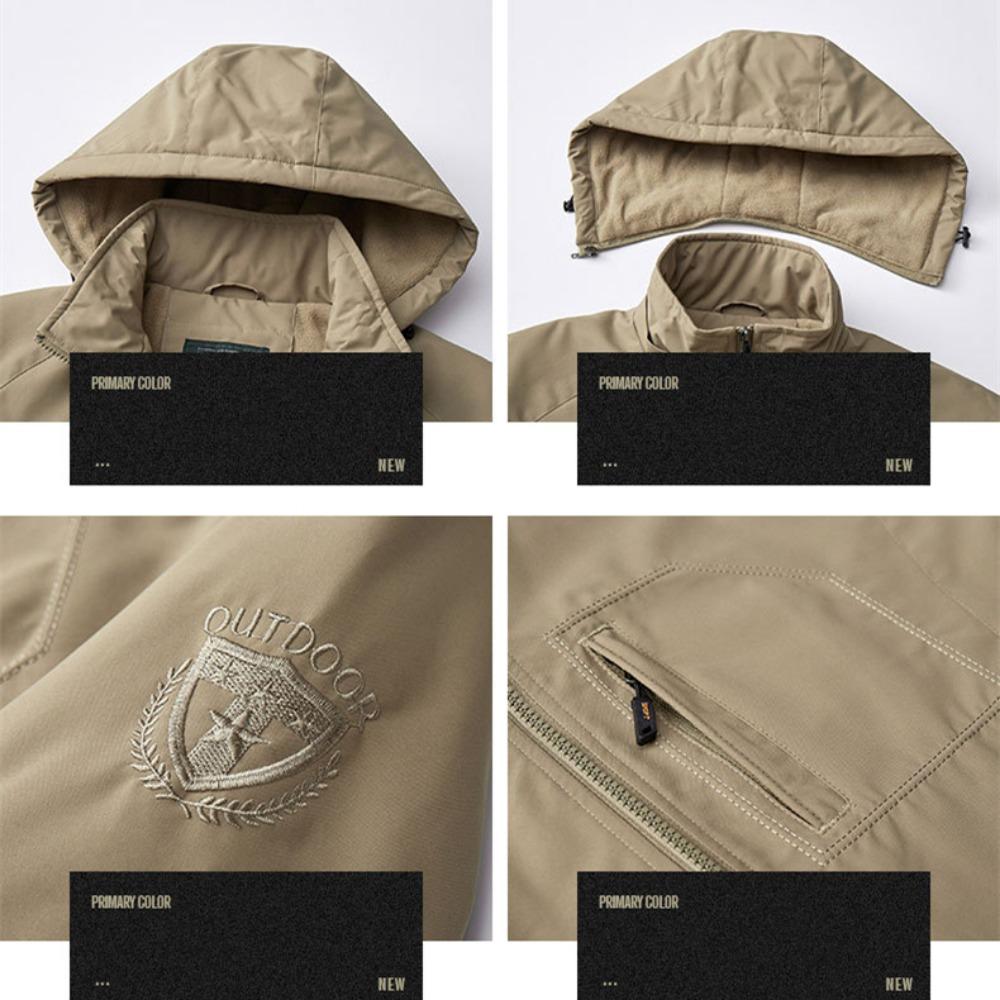 Зимняя куртка Мужские парки Однотонная Утепленная Теплая Куртка Мужская Флисовые куртки Однотонная Повседневная Парка Мужская Женская Модная одежда