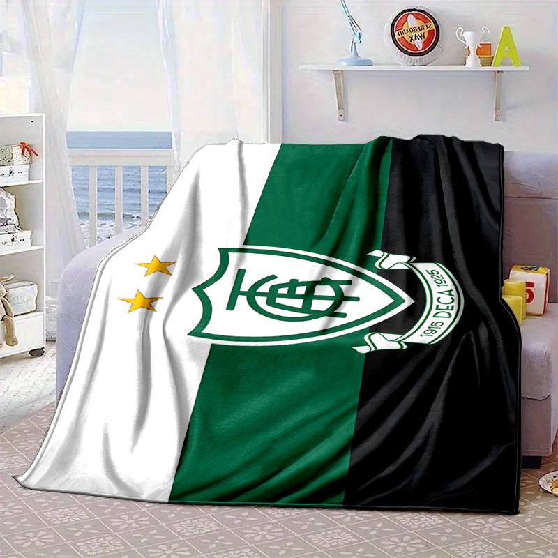 America Futebol Clube Portable Blanket/Soft Blanket Bedding Blanket Suitable for Travel Camping Living Rooms Offices Sofas Fan Gifts